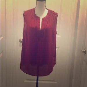 Plus size dex sleeveless blouse
